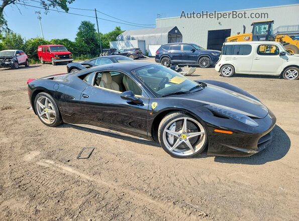 ZFF67NFA4B0180686 2011 FERRARI 458 Black Delantero derecho