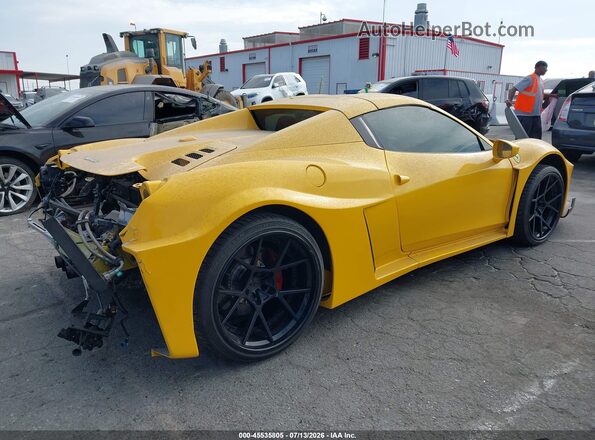 ZFF68NHA2D0190114 2013 FERRARI 458 Желтый Задняя правая четверть