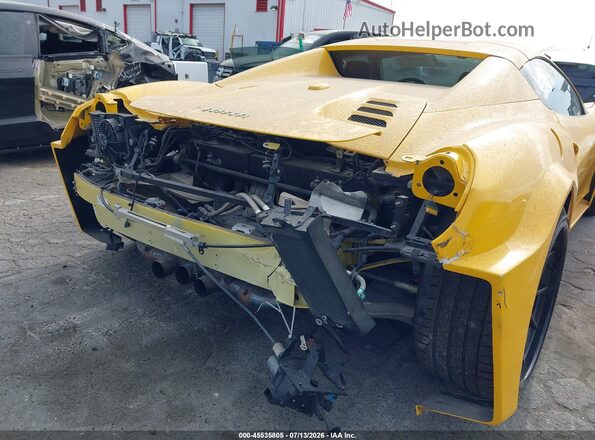 ZFF68NHA2D0190114 2013 FERRARI 458 Желтый Вид спереди