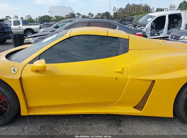 ZFF68NHA2D0190114 2013 FERRARI 458 Желтый Панорамный вид салона 360°