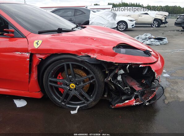 ZFFEW58A870154062 2007 FERRARI F430 Красный Вид спереди