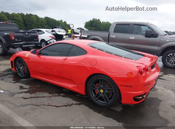 ZFFEW58A870154062 2007 FERRARI F430 Красный Задняя левая четверть