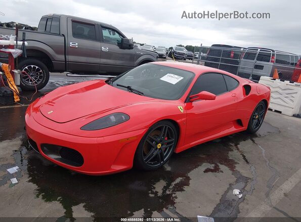 ZFFEW58A870154062 2007 FERRARI F430 Красный Передняя левая четверть