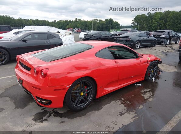 ZFFEW58A870154062 2007 FERRARI F430 Красный Задняя правая четверть