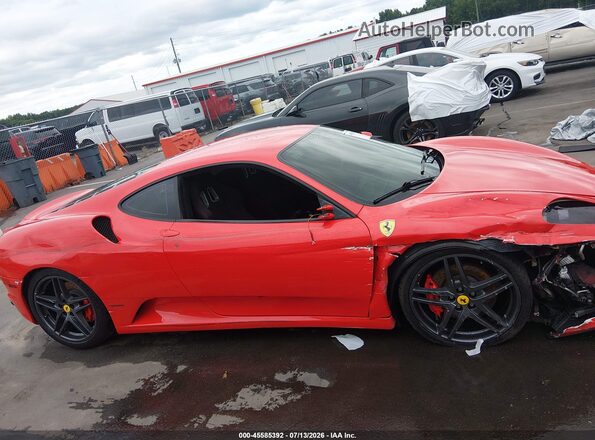 ZFFEW58A870154062 2007 FERRARI F430 Красный Вид задней части салона