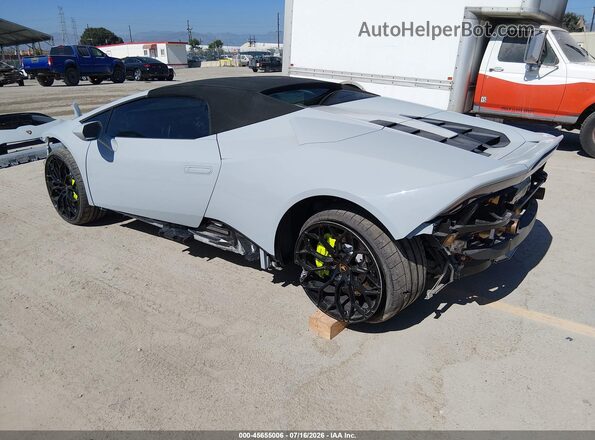 ZHWUT5ZF7NLA19691 2022 LAMBORGHINI HURACAN Gray Tył lewy