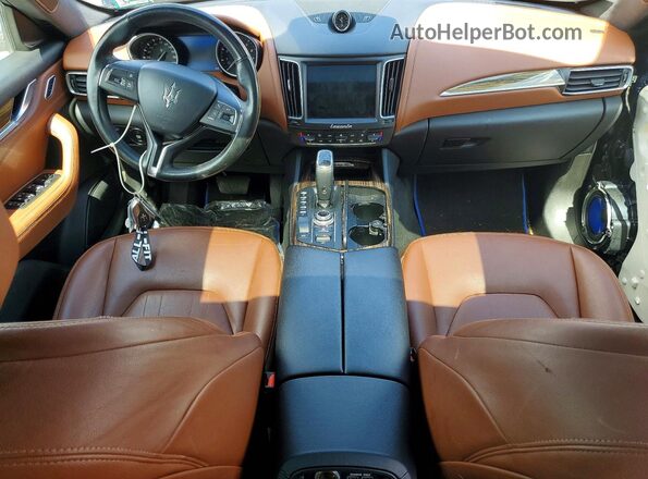 ZN661XUA2KX309335 2019 MASERATI LEVANTE Синий Вид панели приборов