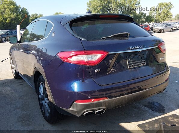 ZN661XUAXJX294310 2018 MASERATI LEVANTE Синий Задняя левая четверть
