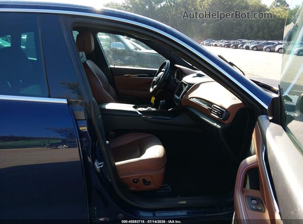 ZN661XUAXJX294310 2018 MASERATI LEVANTE Синий Вид салона спереди