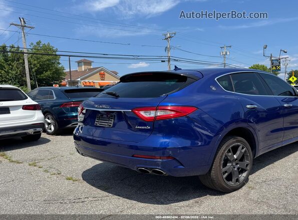 ZN661XUAXKX316274 2019 MASERATI LEVANTE Синий Задняя правая четверть