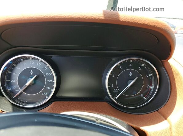 ZN661XUAXNX393408 2022 MASERATI LEVANTE Gray Vista del cuadro de instrumentos