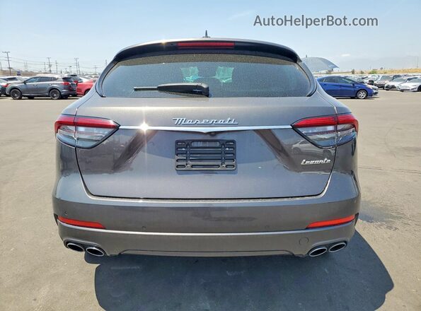ZN661XUAXNX393408 2022 MASERATI LEVANTE Gray Vista trasera