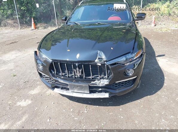 ZN661XUL4KX325263 2019 MASERATI LEVANTE Black Դիմացի տեսք