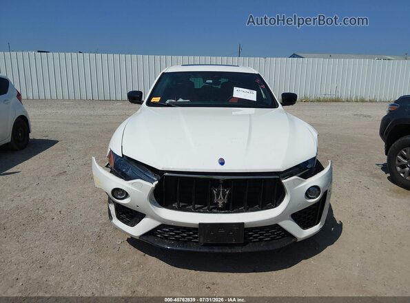 ZN661XUS4KX333323 2019 MASERATI LEVANTE White Vista frontal