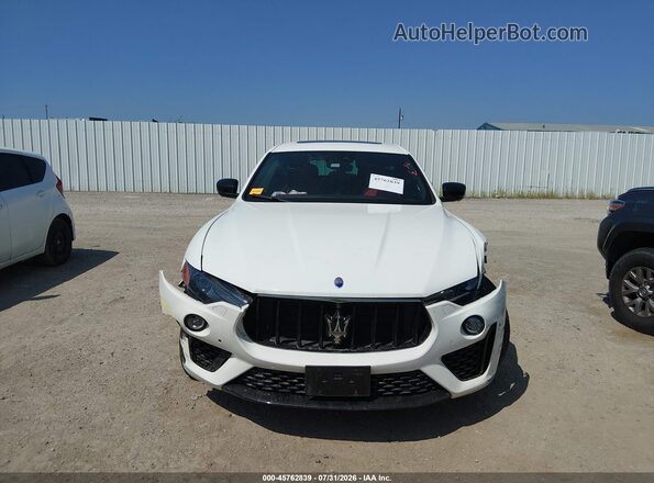 ZN661XUS4KX333323 2019 MASERATI LEVANTE White Vista del cuadro de instrumentos