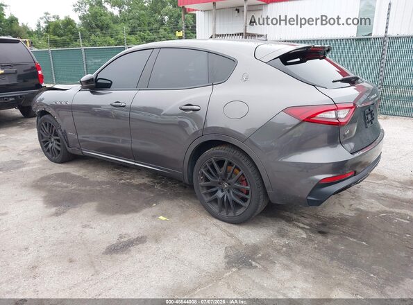 ZN661XUS9KX333317 2019 MASERATI LEVANTE Gray Trasero izquierdo