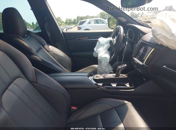 ZN661XUS9KX338579 2019 MASERATI LEVANTE Black წინა სალონის ხედი