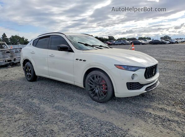 ZN661YUAXLX356331 2020 MASERATI LEVANTE White Delantero derecho