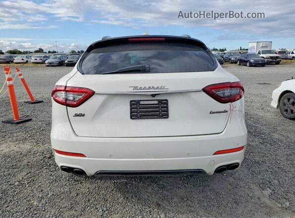 ZN661YUAXLX356331 2020 MASERATI LEVANTE White Vista trasera