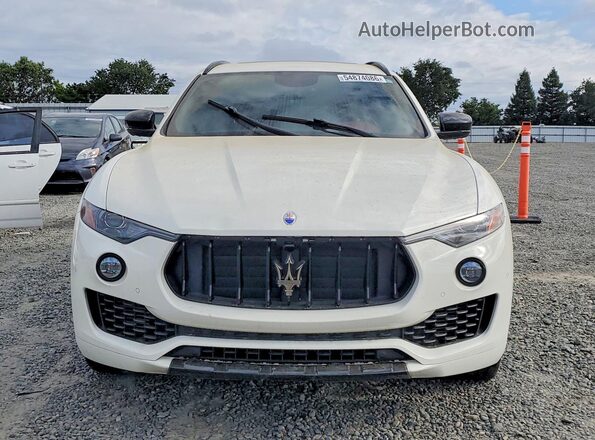 ZN661YUAXLX356331 2020 MASERATI LEVANTE White Vista frontal