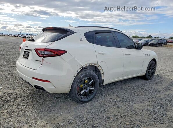 ZN661YUAXLX356331 2020 MASERATI LEVANTE White Trasero derecho