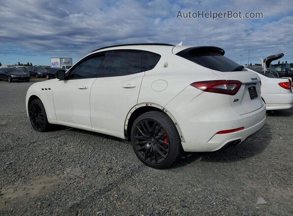 ZN661YUAXLX356331 2020 MASERATI LEVANTE White Trasero izquierdo