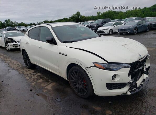 ZN661YUAXMX364785 2021 MASERATI LEVANTE White Front right
