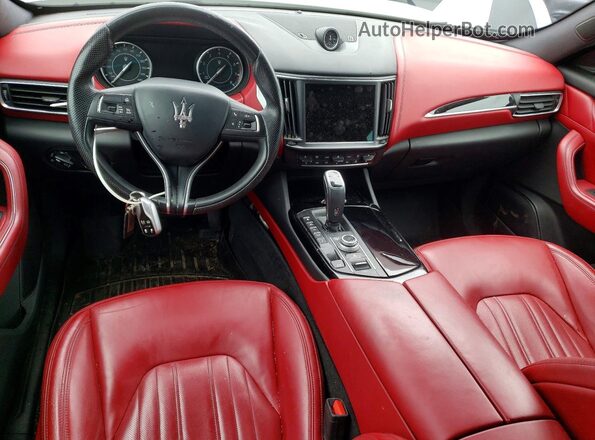 ZN661YUAXMX364785 2021 MASERATI LEVANTE White Dashboard view