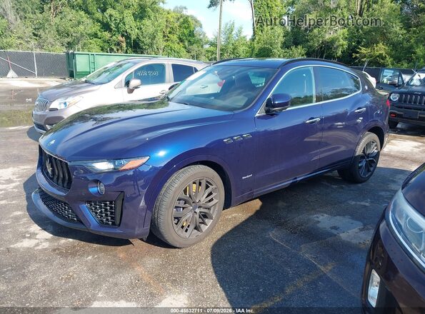 ZN661YUS1KX322270 2019 MASERATI LEVANTE Blue Przód lewy