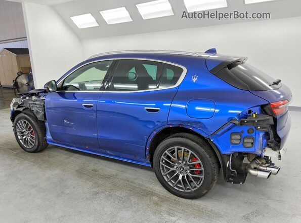 ZN682AVA3P7416502 2023 MASERATI GRECALE Blue Trasero izquierdo