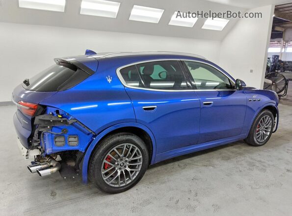 ZN682AVA3P7416502 2023 MASERATI GRECALE Blue Trasero derecho
