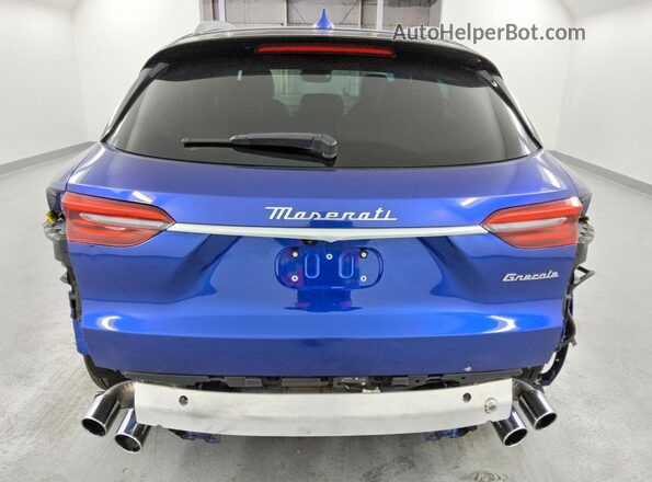 ZN682AVA3P7416502 2023 MASERATI GRECALE Blue Vista trasera