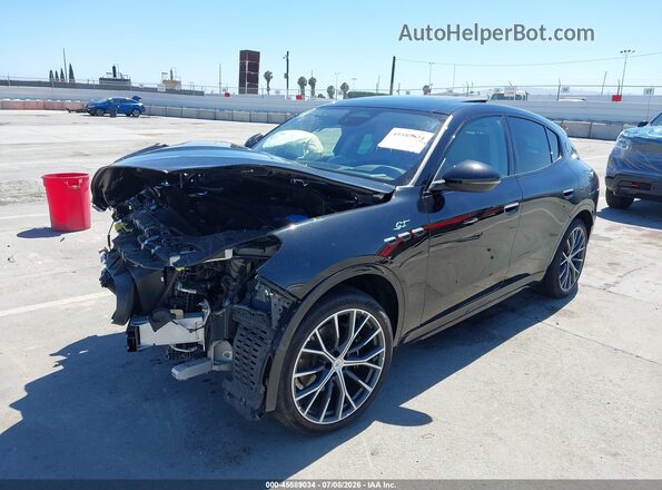 ZN682AVA7P7432251 2023 MASERATI GRECALE Black Передня ліва чверть