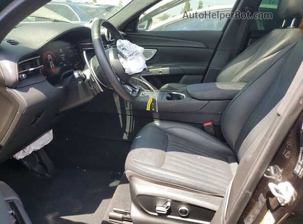 ZN682AVM0P7412921 2023 MASERATI GRECALE Black Вид салону спереду
