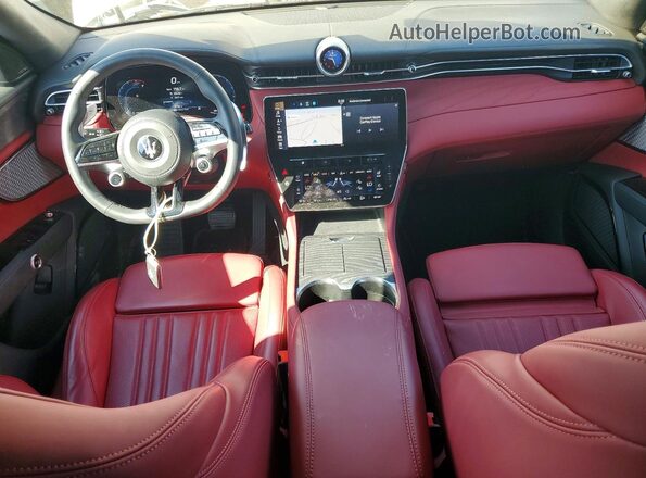 ZN682AVM7P7426573 2023 MASERATI GRECALE White Vista del salpicadero