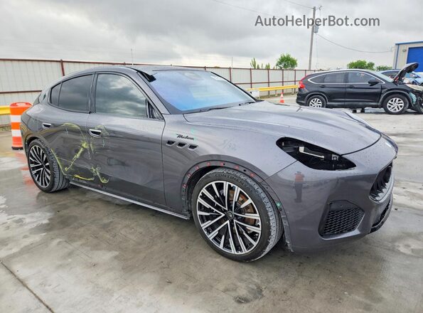 ZN682AVM8P7409314 2023 MASERATI GRECALE Charcoal Առջևի աջ