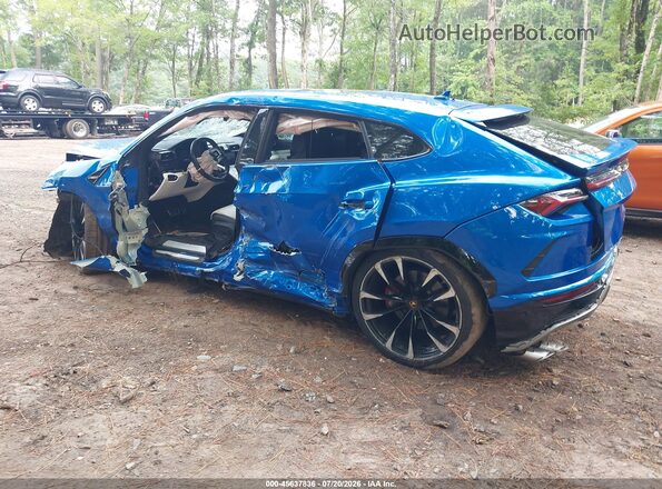 ZPBUA1ZL2LLA07402 2020 LAMBORGHINI URUS Синий Задняя левая четверть
