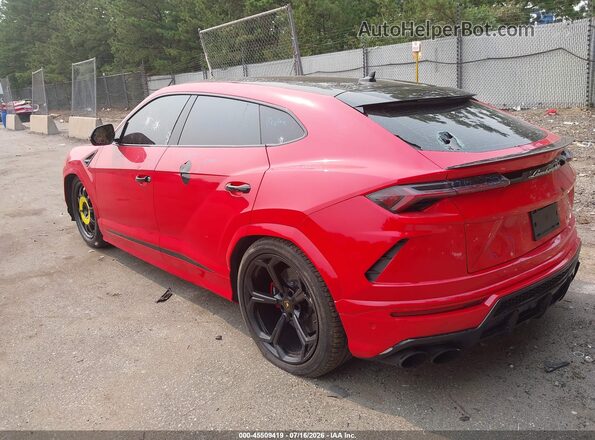 ZPBUA1ZL6KLA01746 2019 LAMBORGHINI URUS Красный Задняя левая четверть