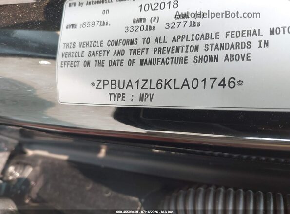 ZPBUA1ZL6KLA01746 2019 LAMBORGHINI URUS Красный Вид подкапотного пространства