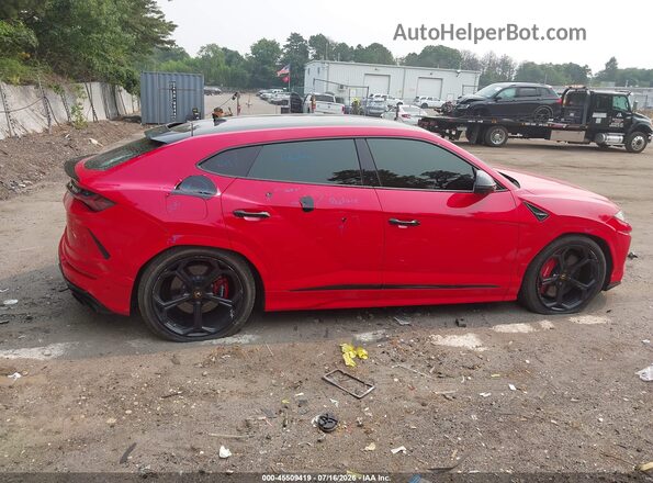 ZPBUA1ZL6KLA01746 2019 LAMBORGHINI URUS Красный Вид задней части салона