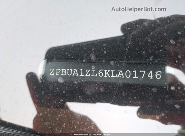 ZPBUA1ZL6KLA01746 2019 LAMBORGHINI URUS Красный 