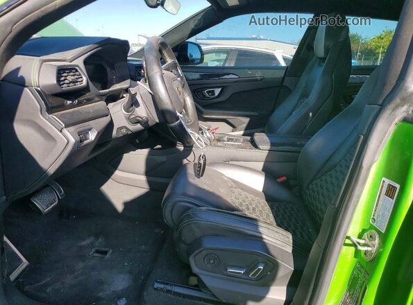 ZPBUA1ZLXMLA15524 2021 LAMBORGHINI URUS Зеленый Вид салона спереди