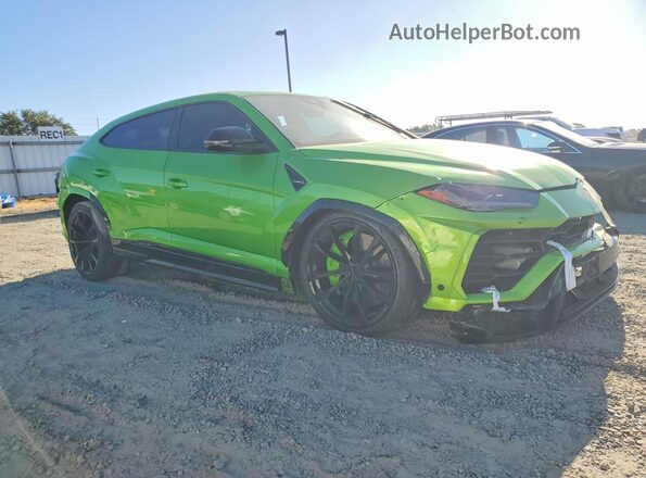 ZPBUA1ZLXMLA15524 2021 LAMBORGHINI URUS Зеленый Передняя правая четверть