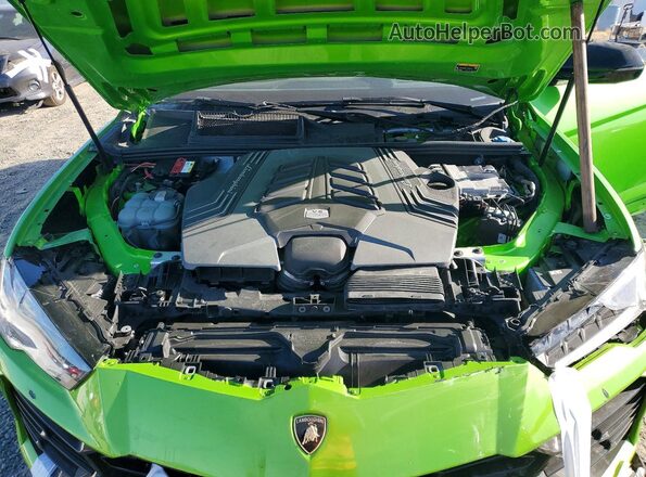 ZPBUA1ZLXMLA15524 2021 LAMBORGHINI URUS Зеленый Вид задней части салона