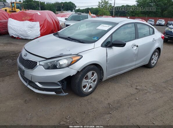 knafk4a63g5527412 2016 KIA FORTE Silver Vista tres cuartos delantera izquierda