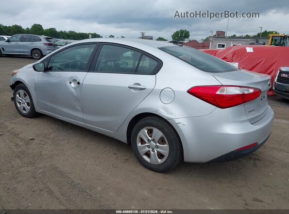 knafk4a63g5527412 2016 KIA FORTE Silver Vista del cuadro de instrumentos