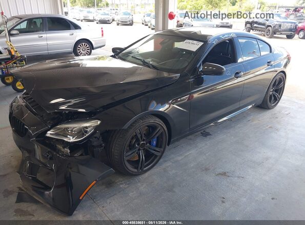 WBS6E9C57KG808372 2019 BMW M6 Black წინა მარცხენა ხედი სამი მეოთხედიდან