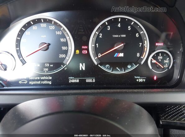 WBS6E9C57KG808372 2019 BMW M6 Black 