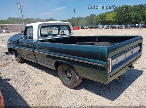 000000F10BRB41399 1970 FORD F100 Green Задня ліва чверть