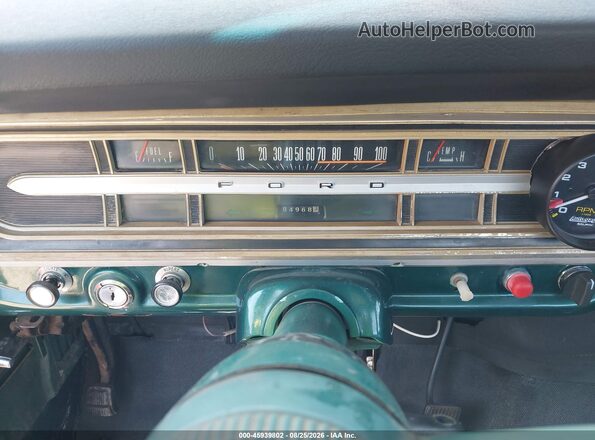 000000F10BRB41399 1970 FORD F100 Green Вид задніх сидінь